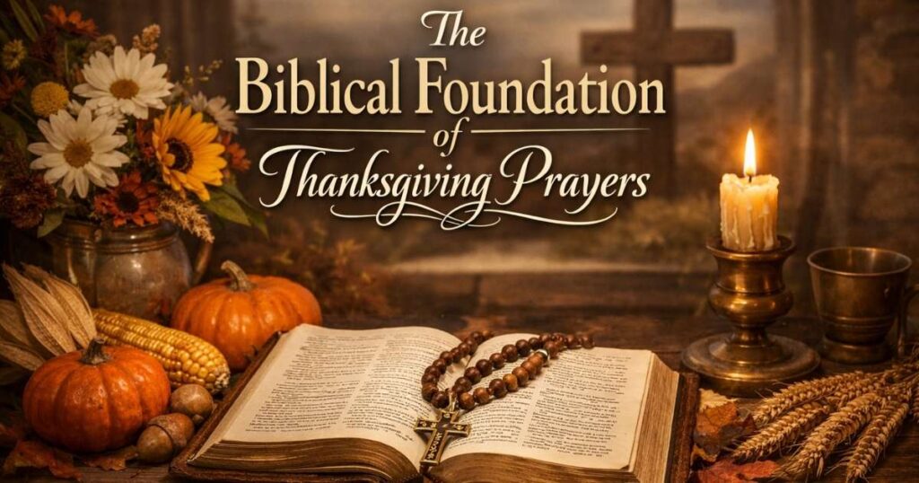 The Biblical Foundation of Thanksgiving Prayers