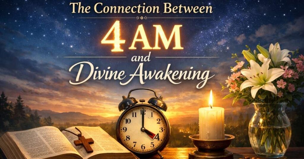 The Connection Between 4 AM and Divine Awakening