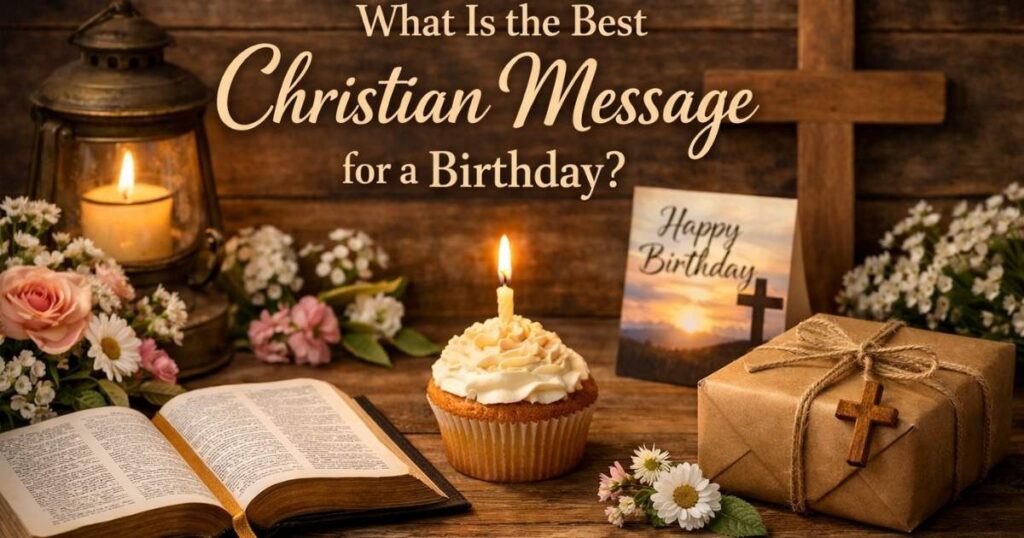 What Is the Best Christian Message for a Birthday?