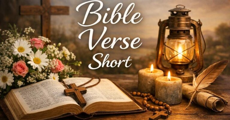 bible verse short