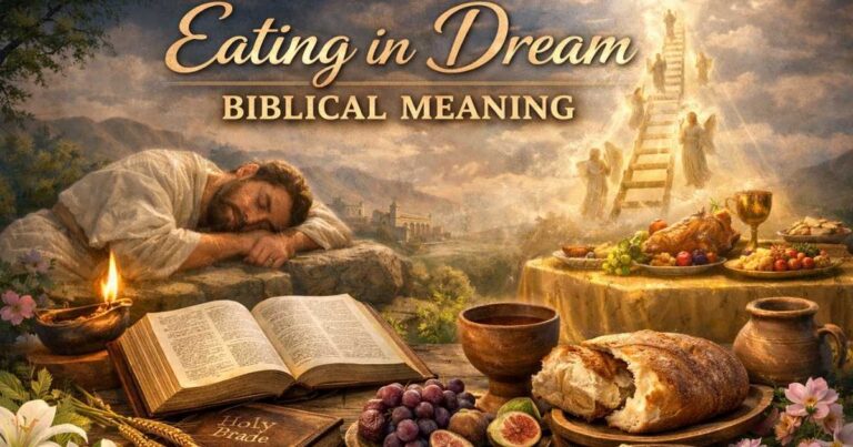 eating in dream biblical meaning