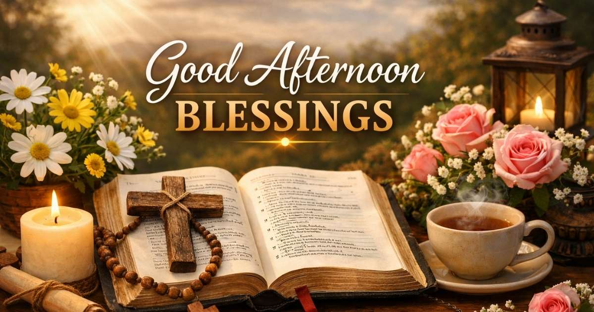 good afternoon blessings