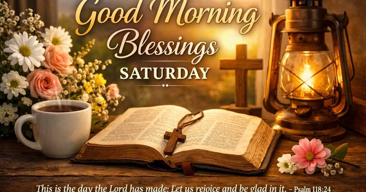good morning blessings saturday