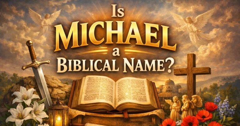 is michael a biblical name