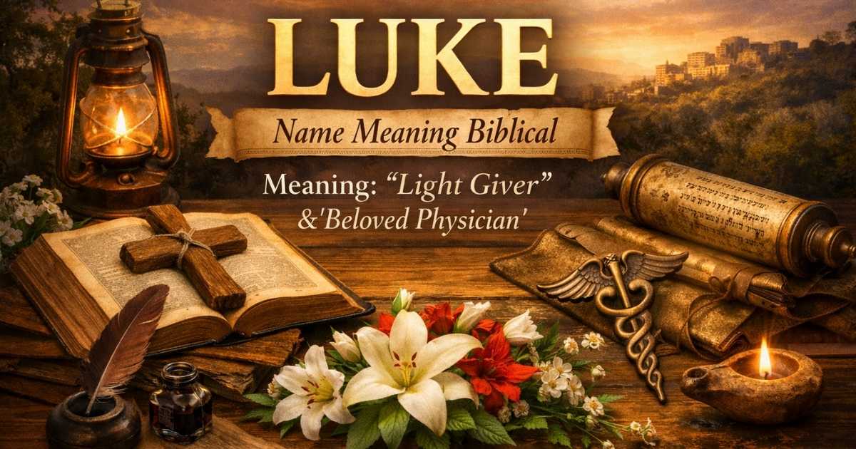 luke name meaning biblical