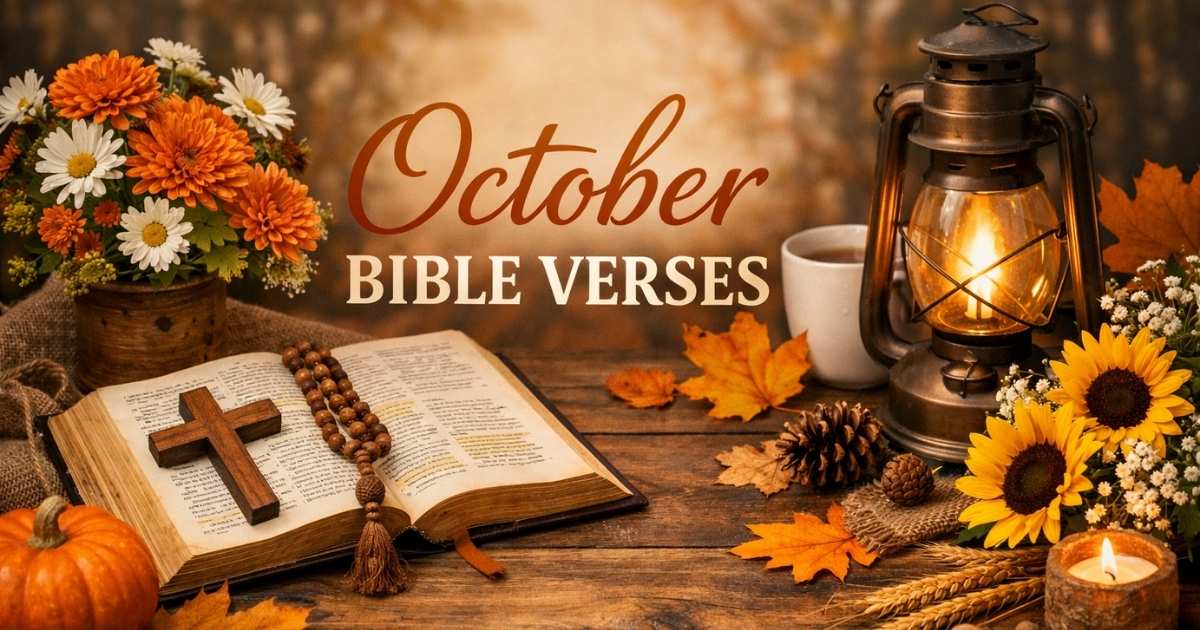 october bible verses
