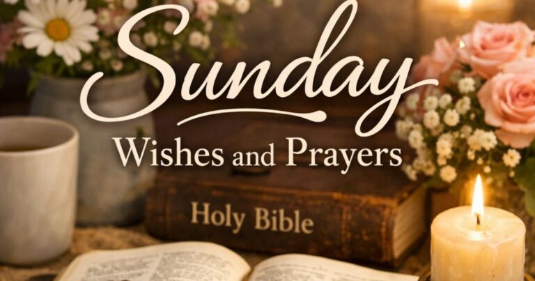 sunday wishes and prayers