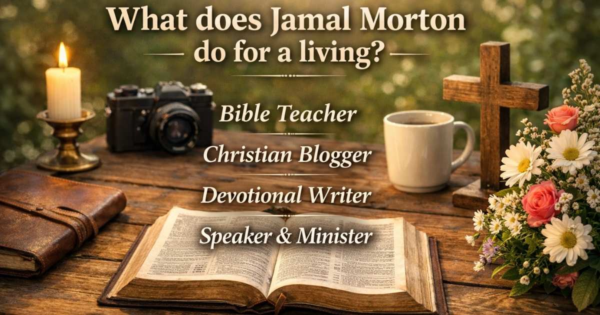 what does jamal morton do for a living