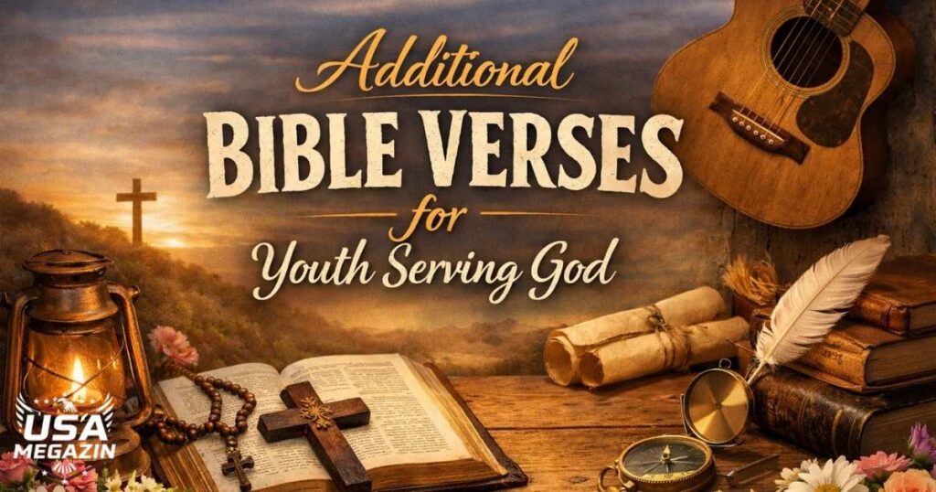 Additional Bible Verses for Youth Serving God