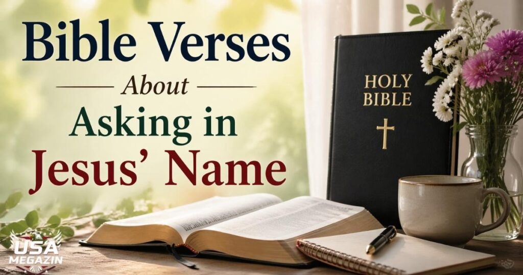 Bible Verses About Asking in Jesus' Name