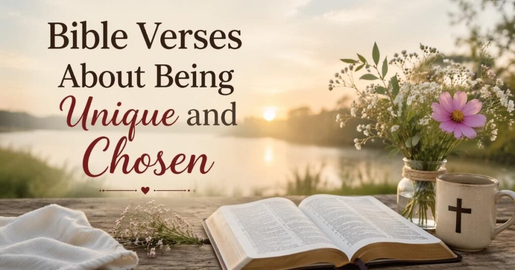 Bible Verses About Being Unique and Chosen