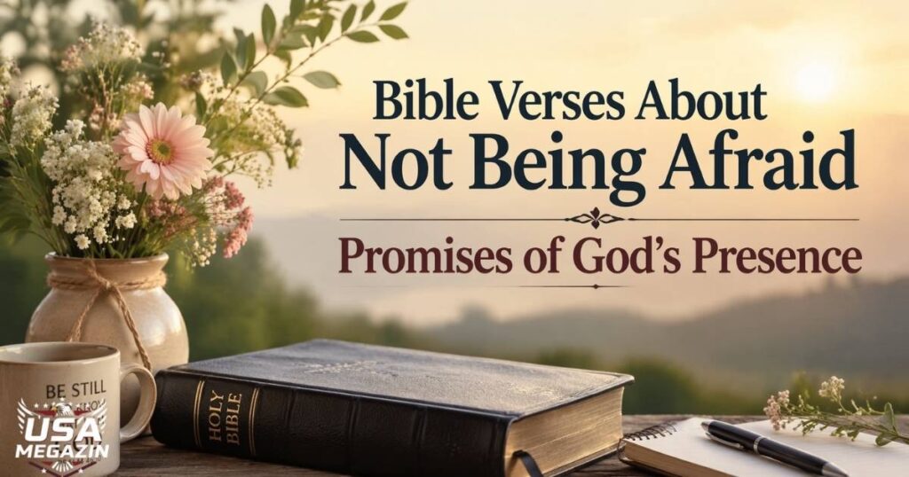 Bible Verses About Not Being Afraid Promises of God's Presence