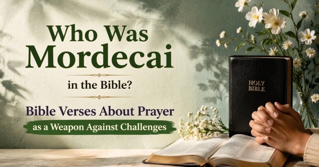 Bible Verses About Prayer as a Weapon Against Challenges