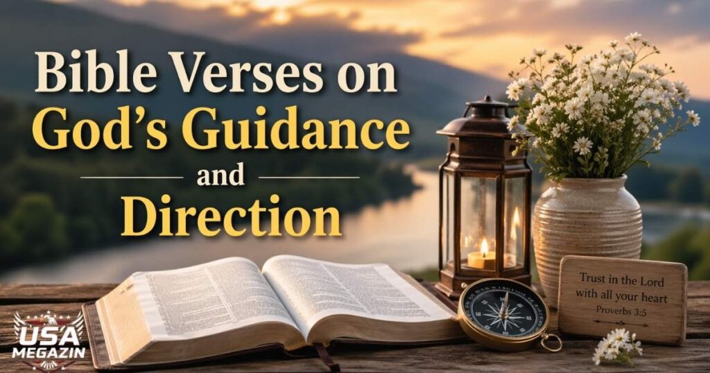 Bible Verses on God's Guidance and Direction