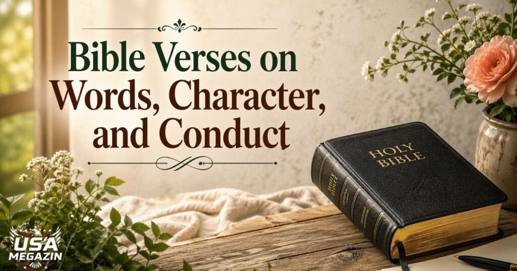Bible Verses on Words, Character, and Conduct