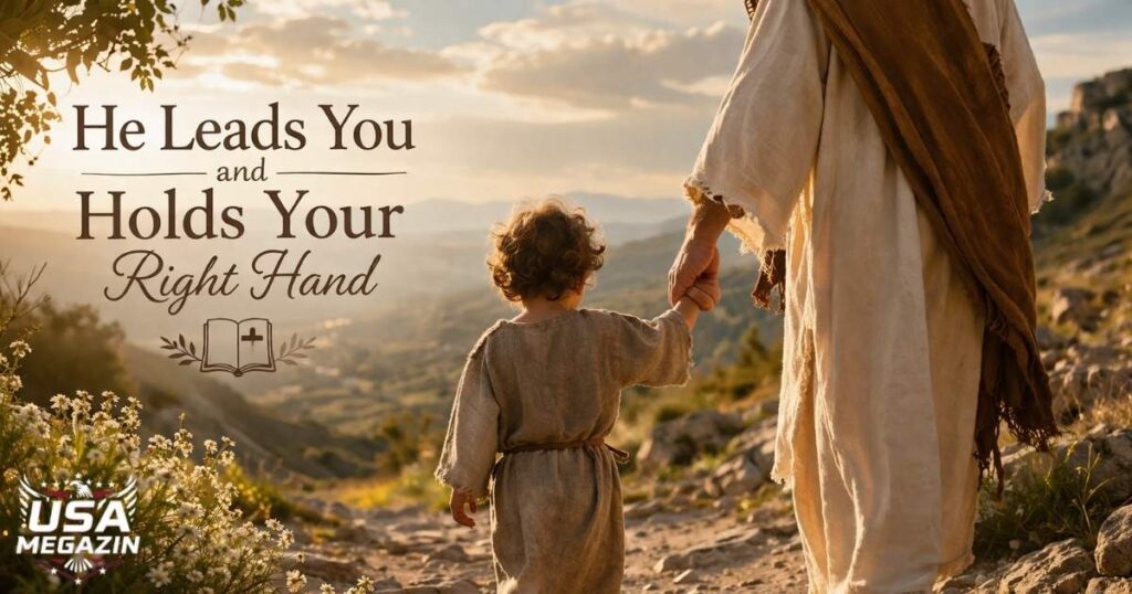 He Leads You and Holds Your Right Hand