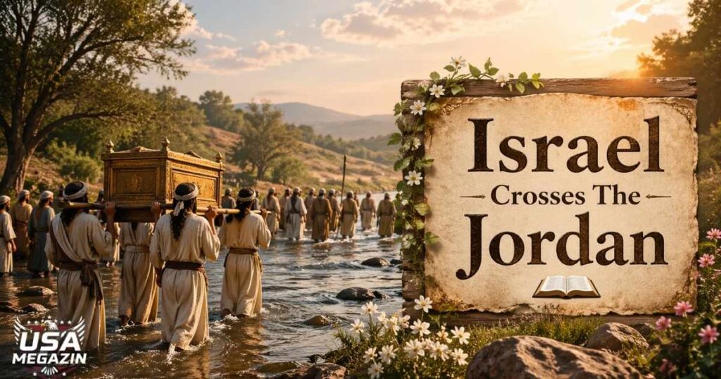 Israel Crosses The Jordan