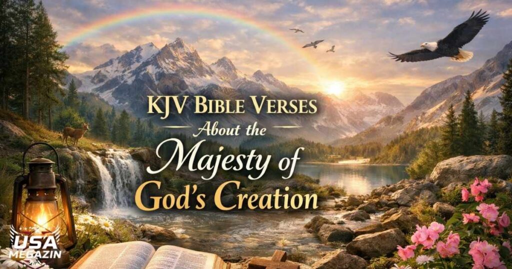 KJV Bible Verses About the Majesty of God's Creation
