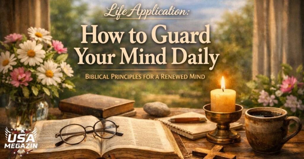 Life Application: How to Guard Your Mind Daily