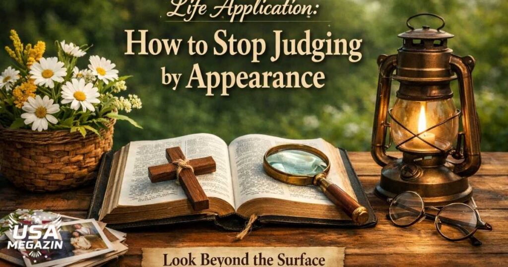 Life Application: How to Stop Judging by Appearance