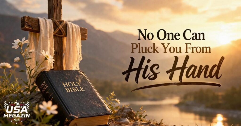 No One Can Pluck You From His Hand