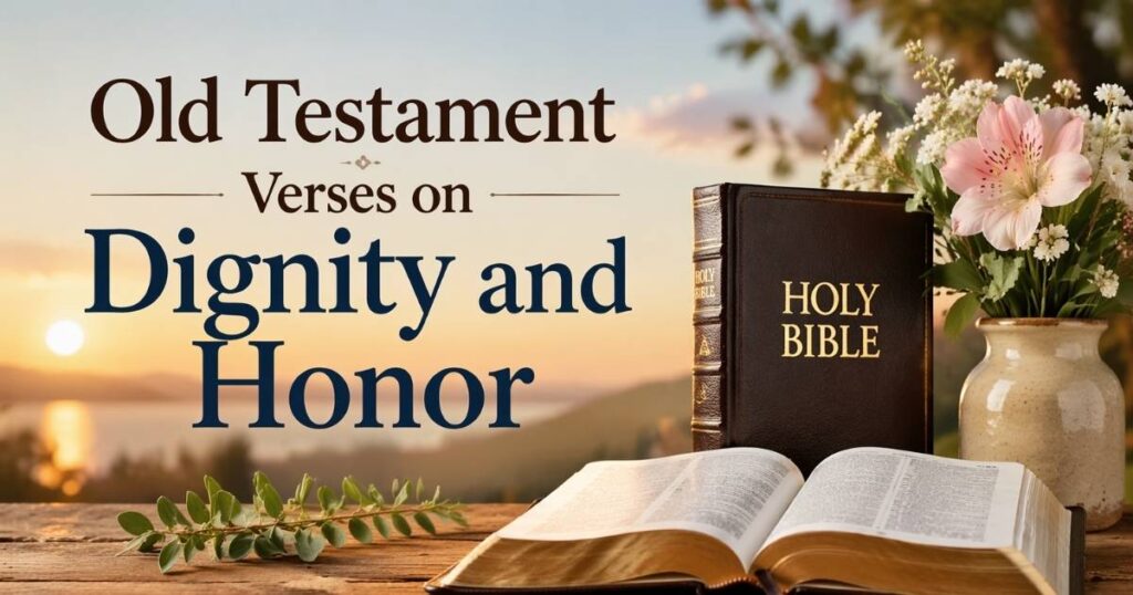 Old Testament Verses on Dignity and Honor
