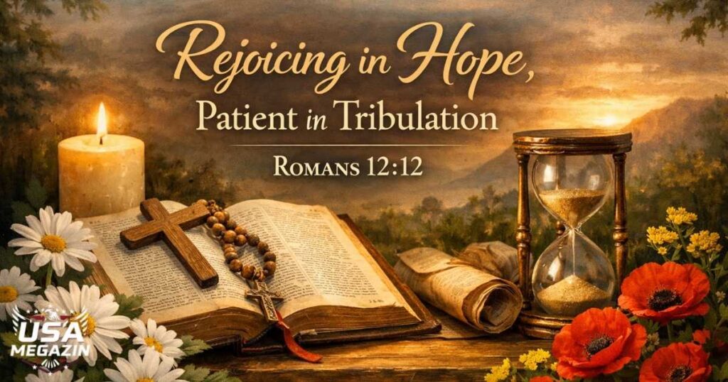 Rejoicing in Hope, Patient in Tribulation Romans 