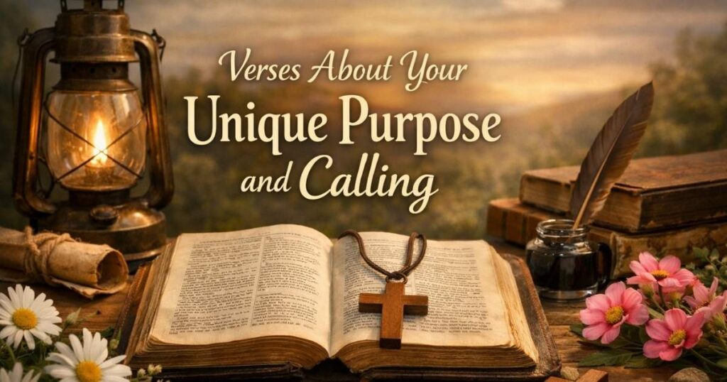 Verses About Your Unique Purpose and Calling