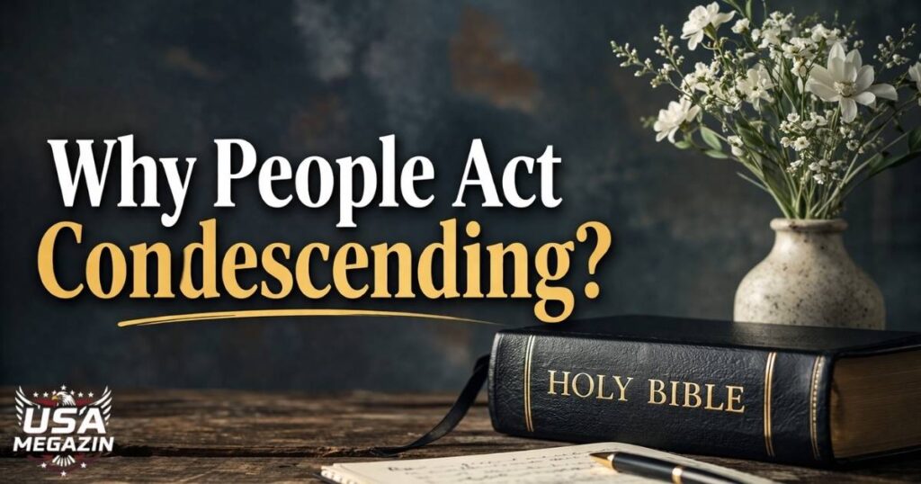 Why People Act Condescending