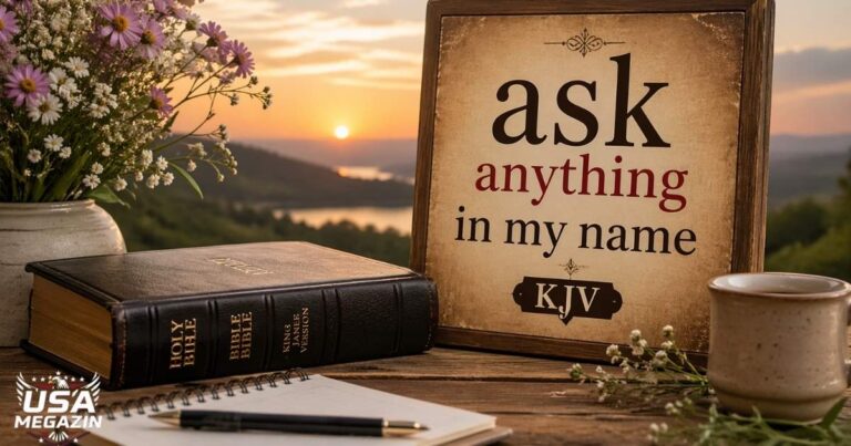 ask anything in my name kjv
