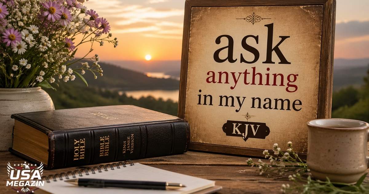 ask anything in my name kjv