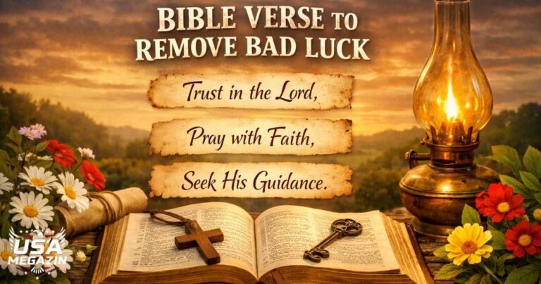 bible verse to remove bad luck