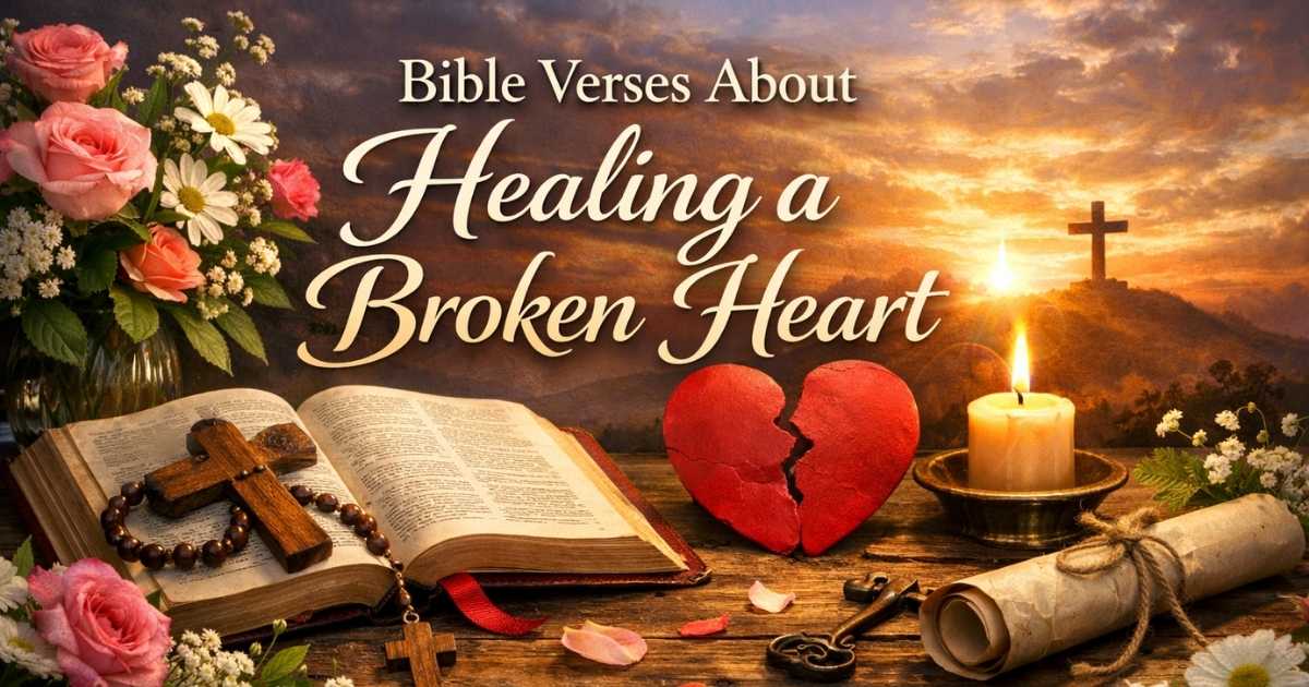 bible verses about healing a broken heart