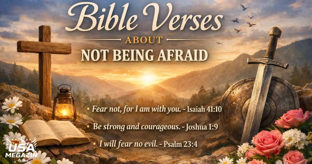 bible verses about not being afraid