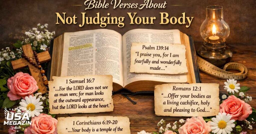 bible verses about not judging Your Body