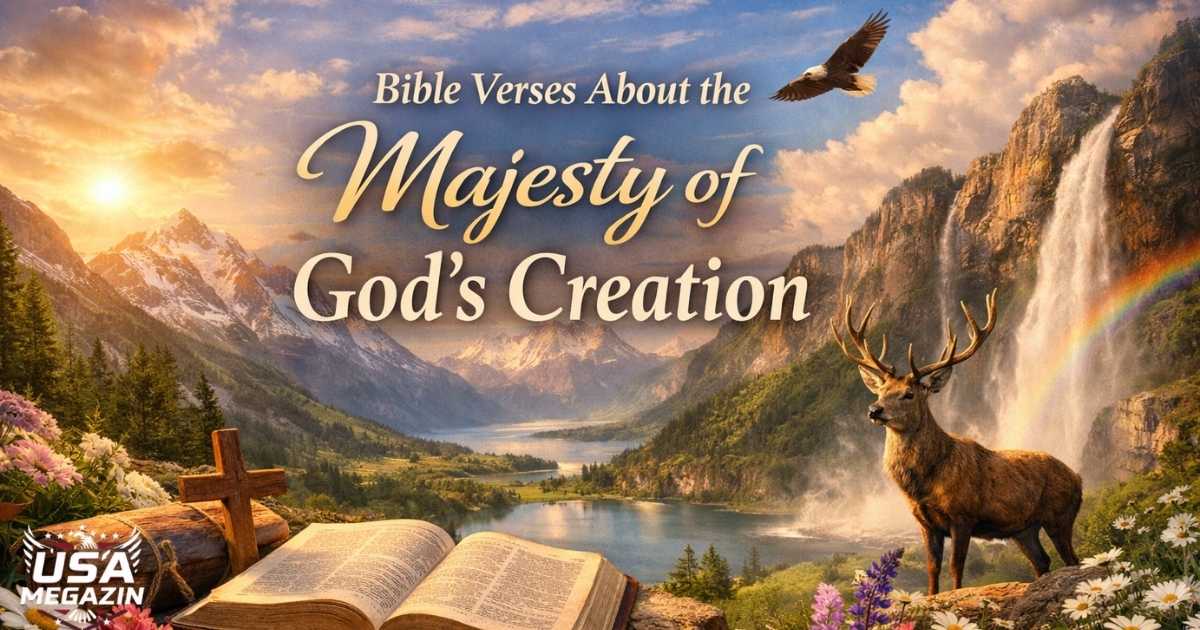 bible verses about the majesty of god's creation